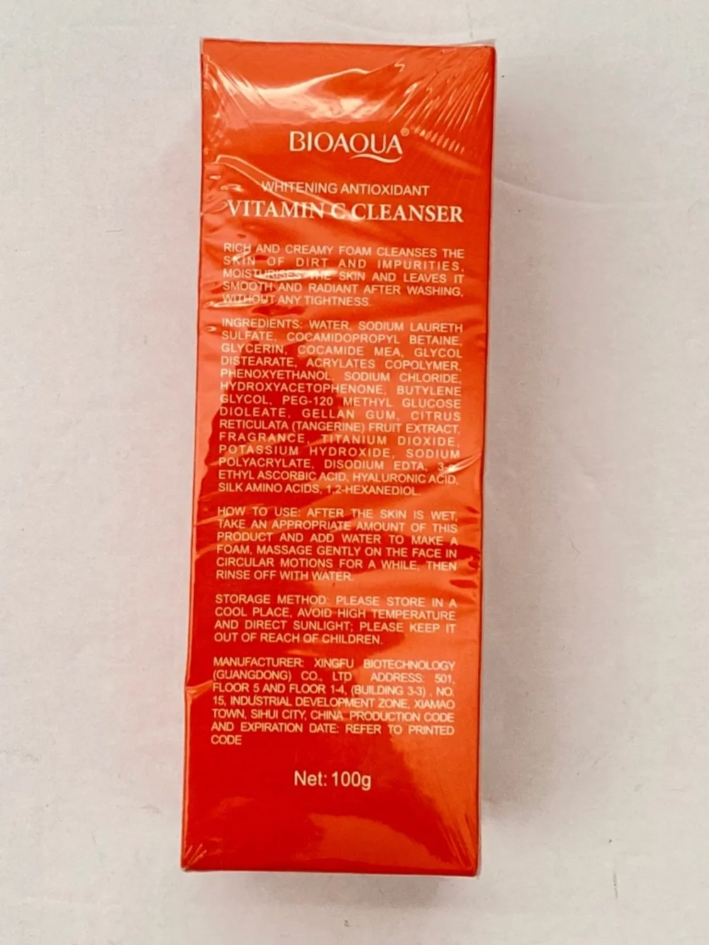 BIOAQUA Vitamin C Brightening Cleanser NEW